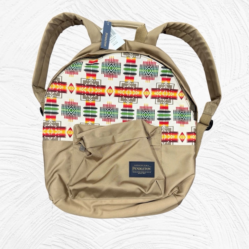Pendleton Back Pack Canopy Canvas Chief Joseph 19X16 NEW